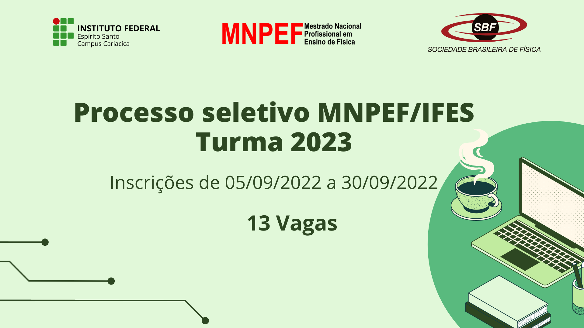 Processo Seletivo 2022 MNPEF/IFES